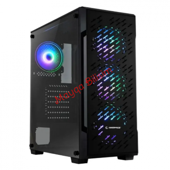 RAMPAGE GALAXY 4x120mm RGBFANLI Gaming Oyuncu Kasası RAMPAGE GALAXY 4x120mm RGBFANLI Gaming Oyuncu Kasası