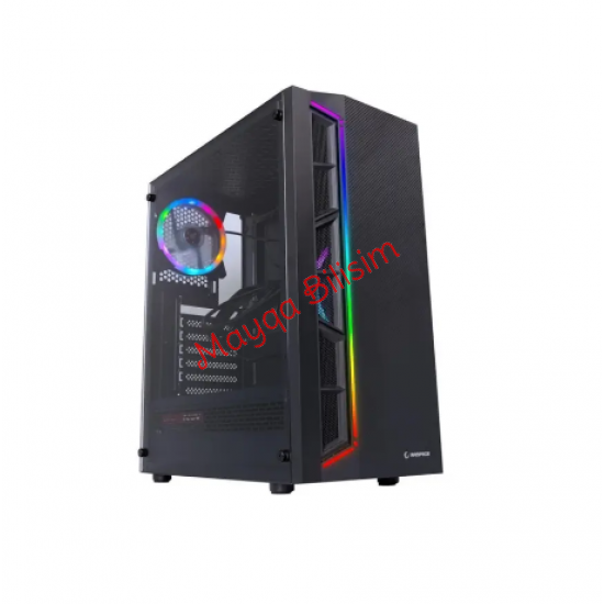 Rampage VICTORY 12cmRGB Fan+Led Gaming Kasa 