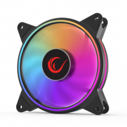 Rampage 4C-120S 120*120*25mm Gökkuşağı Renkli Kasa Fanı